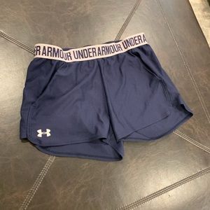 Under Armour Navy Athletic Shorts